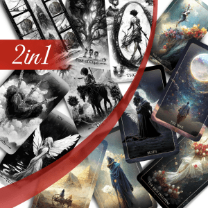Bundle Set Tarot Decks, Shade Tarot Deck and Delusion Tarot Deck
